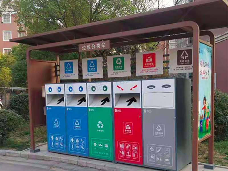 引入智能垃圾分类箱, 居民分类成效渐显现